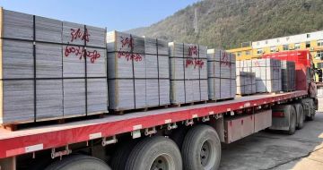 荆州 芝麻灰地铺石出货日常