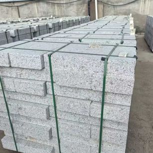 荆州 白麻花岗岩路沿石，弧形路沿石，道牙石，马路牙子，界石，路缘石，平沿石，直岩石，平缘石等