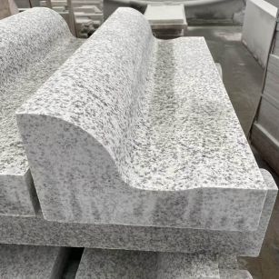 荆州 白麻花岗岩S型路沿石，路侧石，马路牙子等