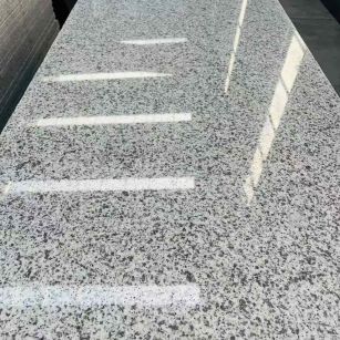 荆州 白麻花岗岩光面毛板