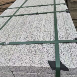 荆州 白麻花岗岩直行盲道石，盲条，地铺石