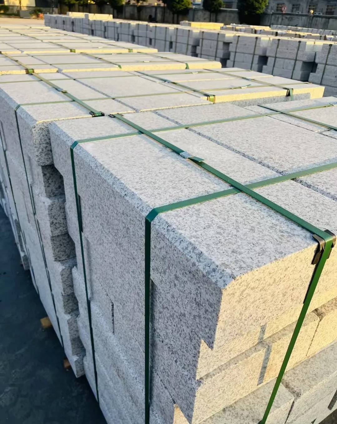 荆州 白麻花岗岩路沿石，马路牙子，路缘石，平石，立缘石等