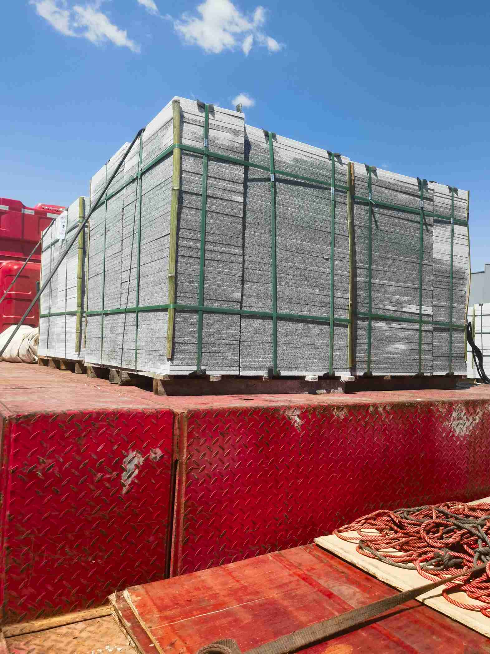 荆州 芝麻白火烧规格板地铺石300*600/600*600